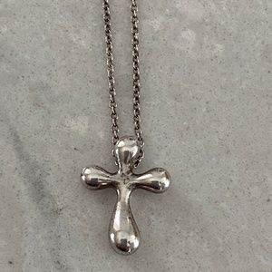 Tiffany's Elsa Peretti Cross Pendant